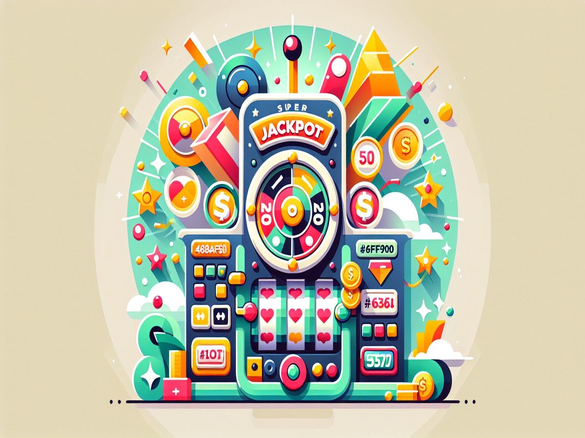 Jackpot Slot Casino Super Jackpot excitement.